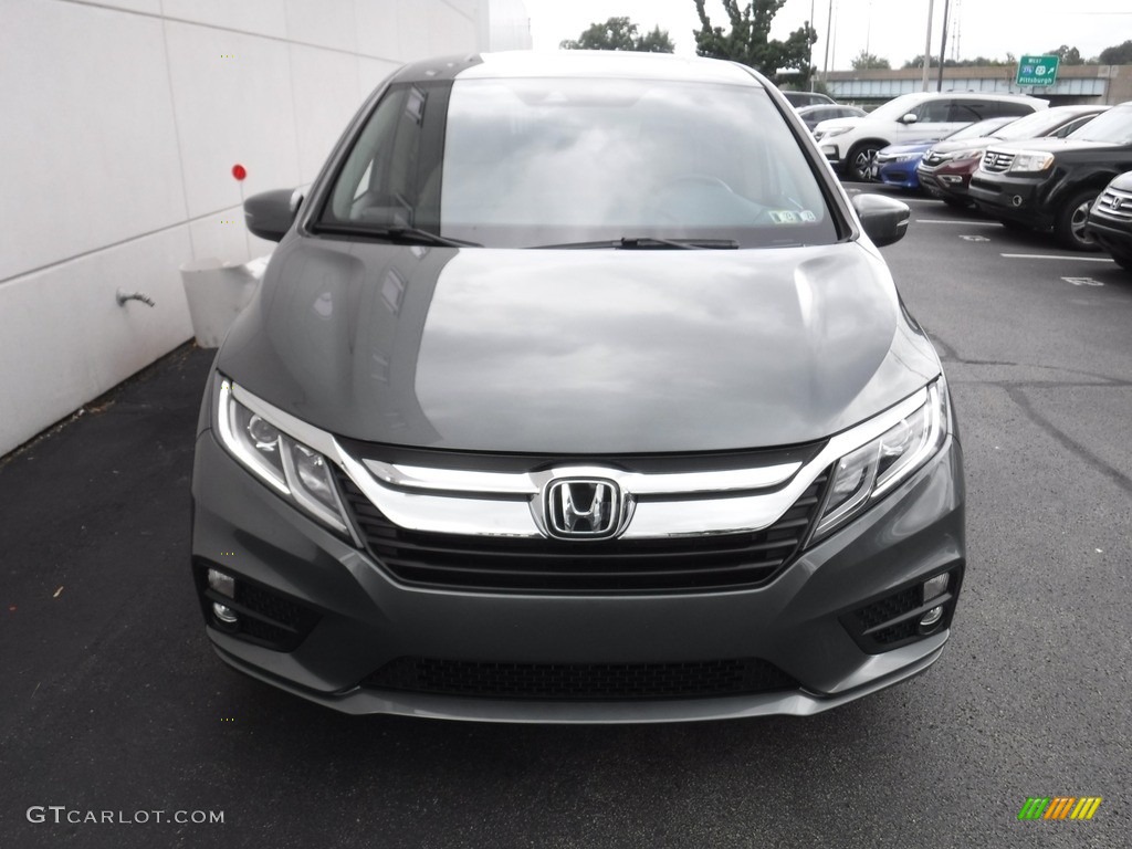 2018 Odyssey EX-L - Forest Mist Metallic / Beige photo #5