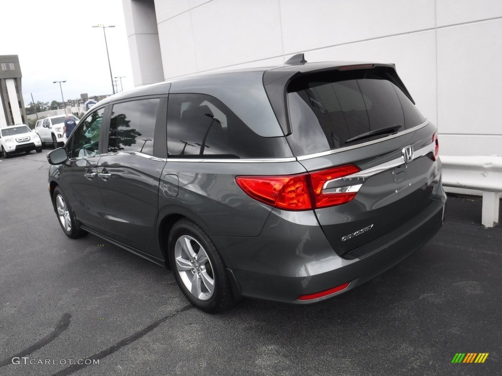 2018 Odyssey EX-L - Forest Mist Metallic / Beige photo #9