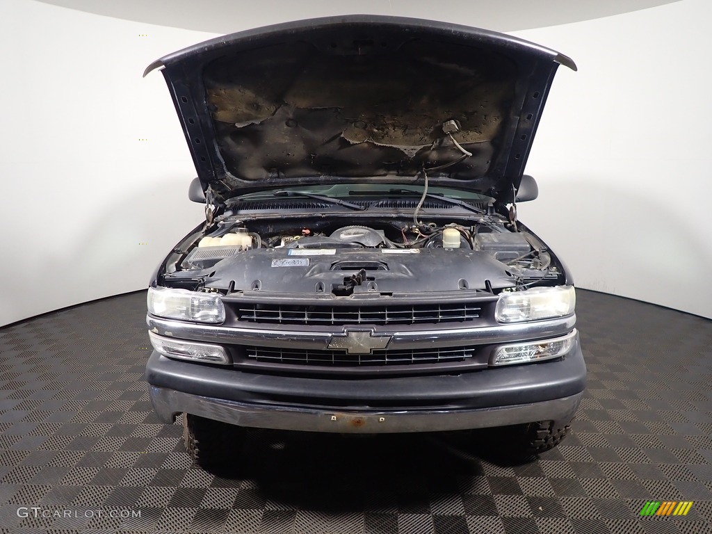 2001 Silverado 1500 Regular Cab 4x4 - Onyx Black / Graphite photo #3