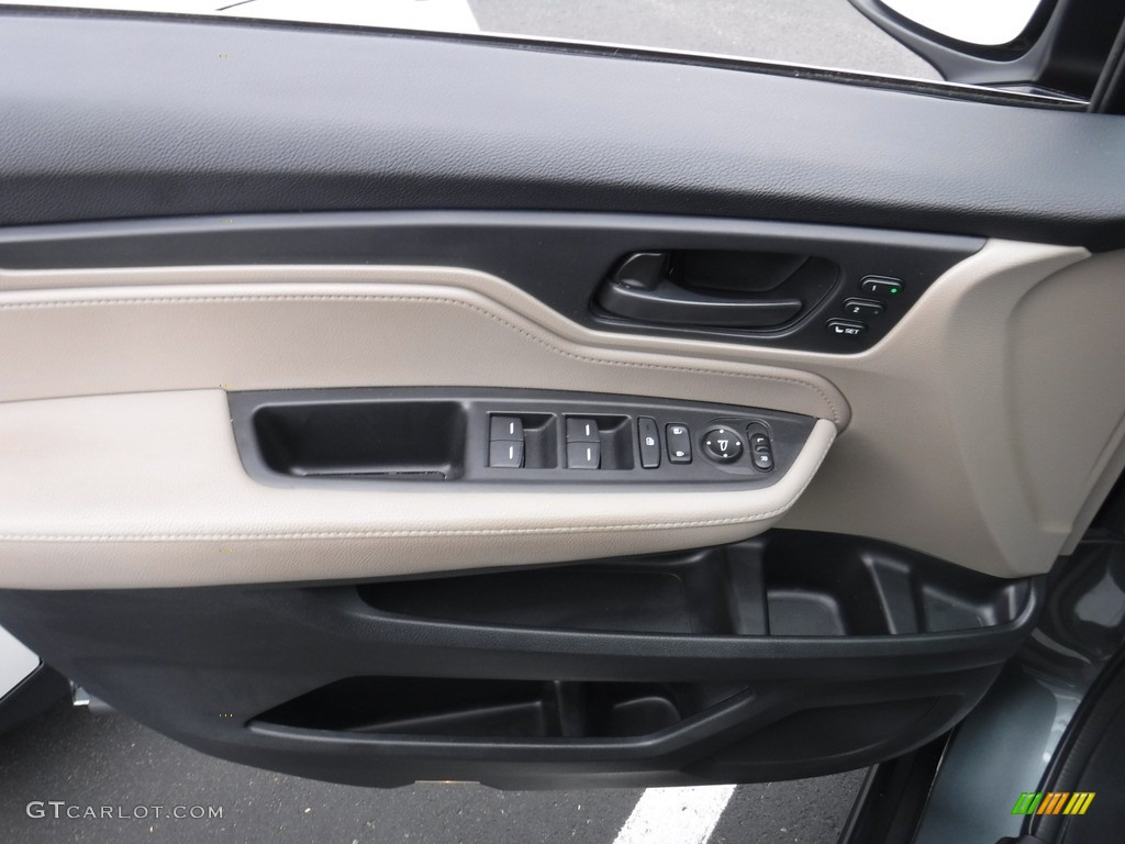 2018 Odyssey EX-L - Forest Mist Metallic / Beige photo #12