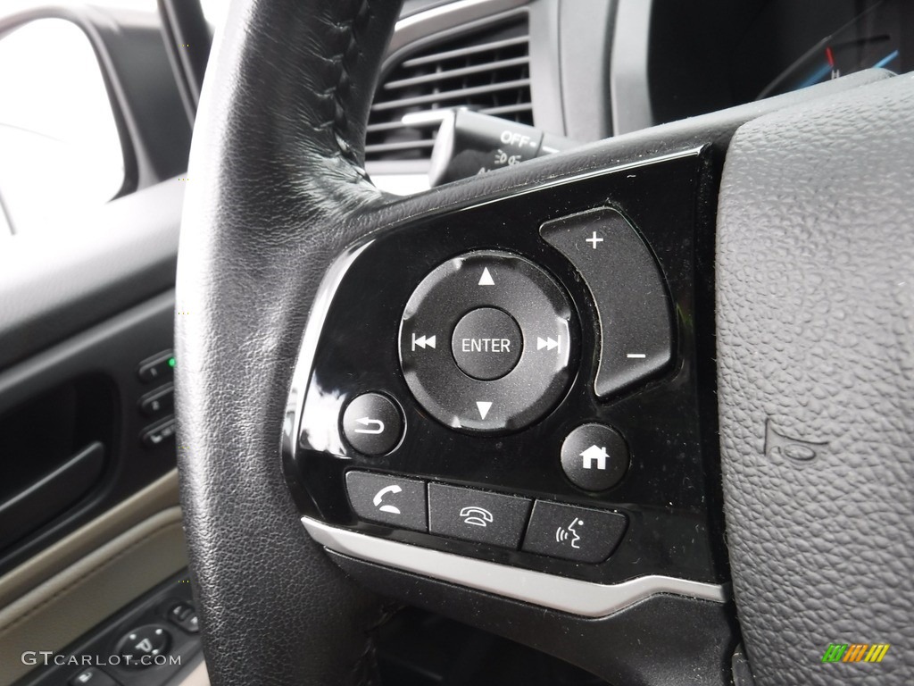 2018 Odyssey EX-L - Forest Mist Metallic / Beige photo #23