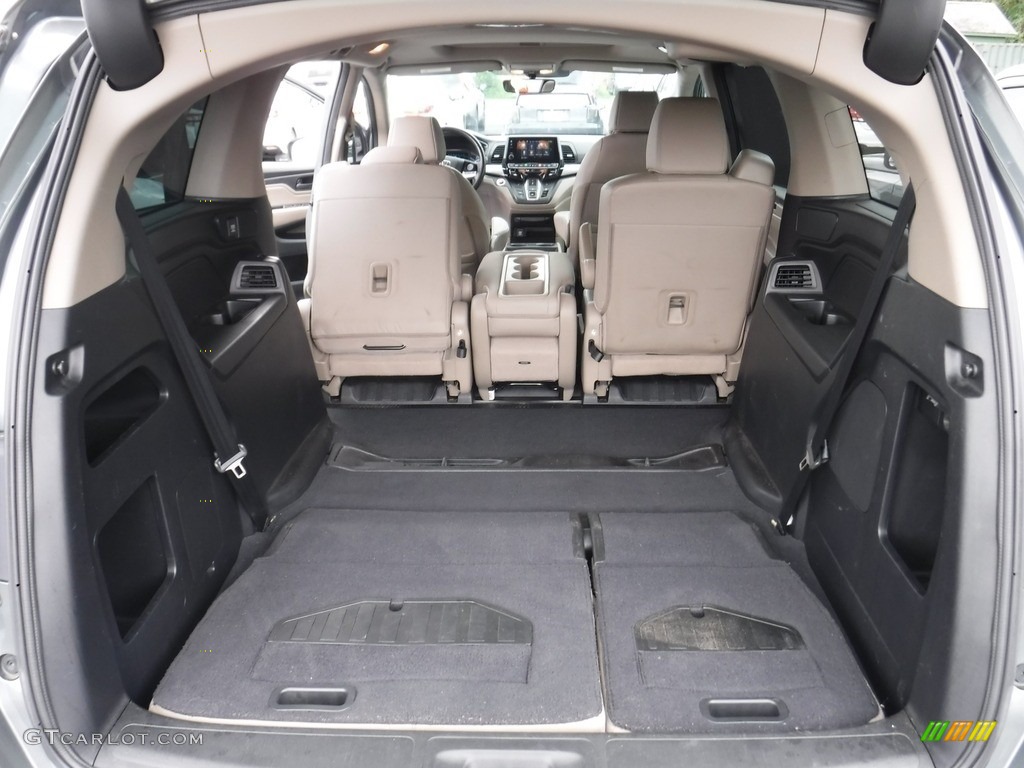 2018 Odyssey EX-L - Forest Mist Metallic / Beige photo #28