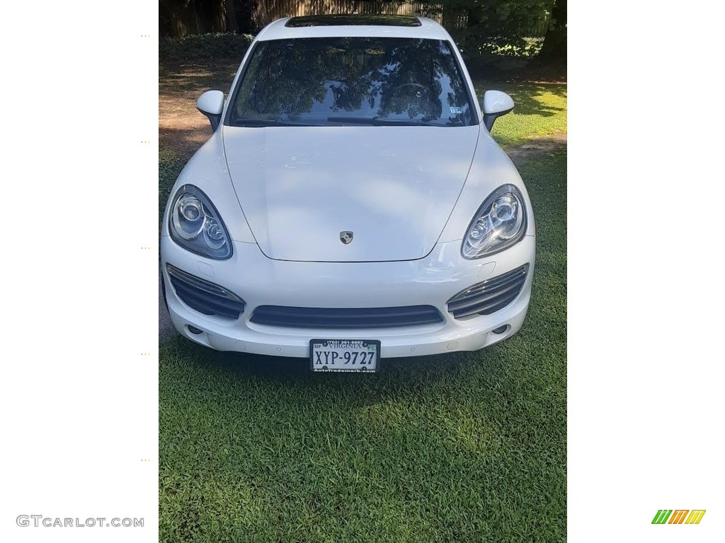 2014 Cayenne S - White / Black photo #4