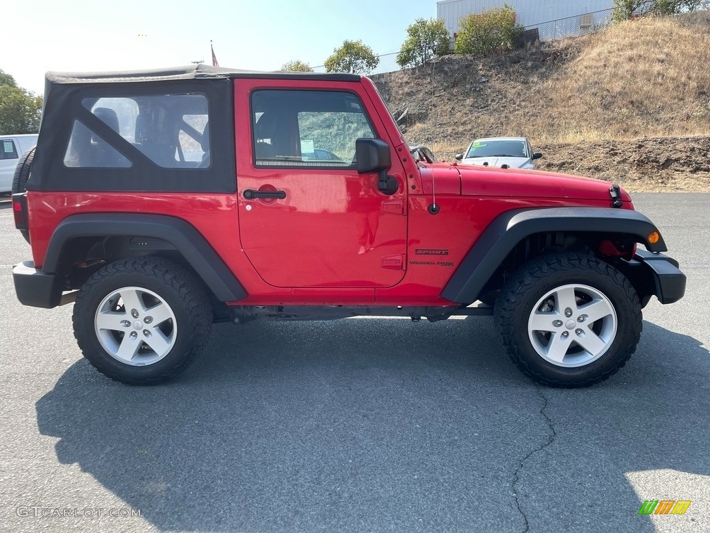 2018 Wrangler Sport 4x4 - Firecracker Red / Black photo #4