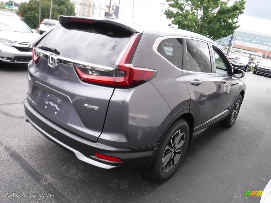2021 CR-V EX AWD - Modern Steel Metallic / Black photo #7