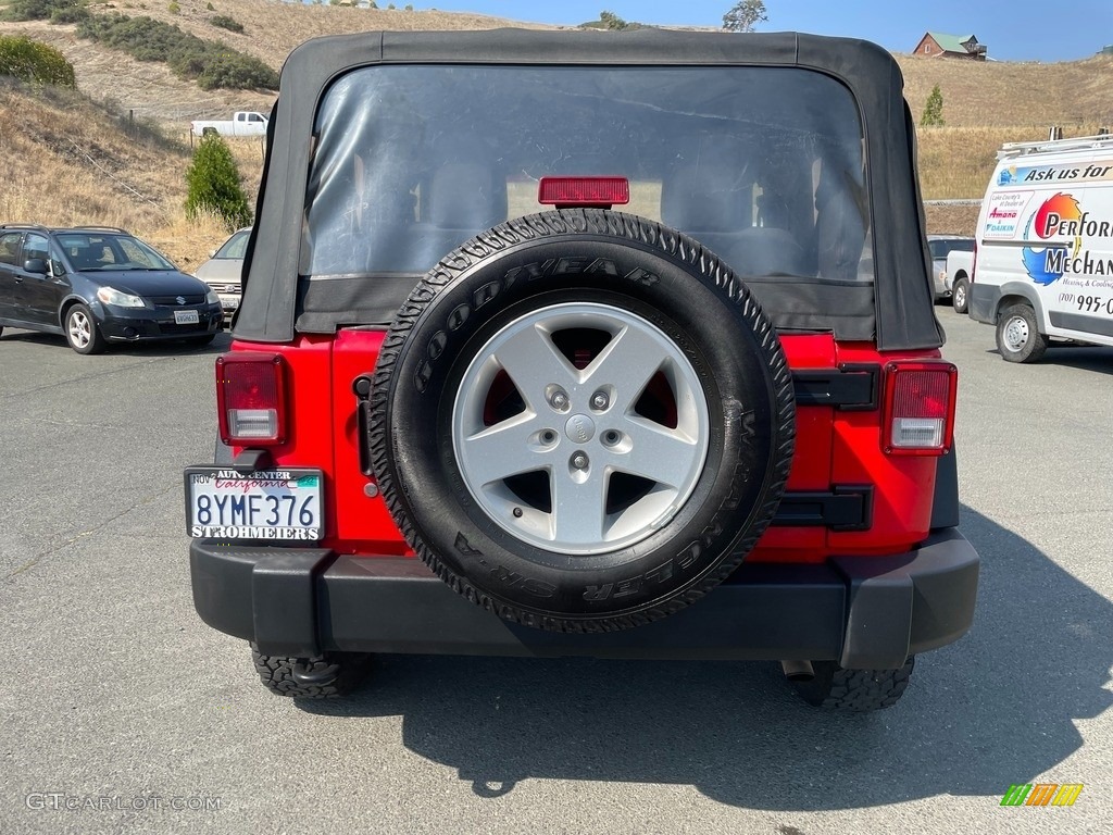 2018 Wrangler Sport 4x4 - Firecracker Red / Black photo #6