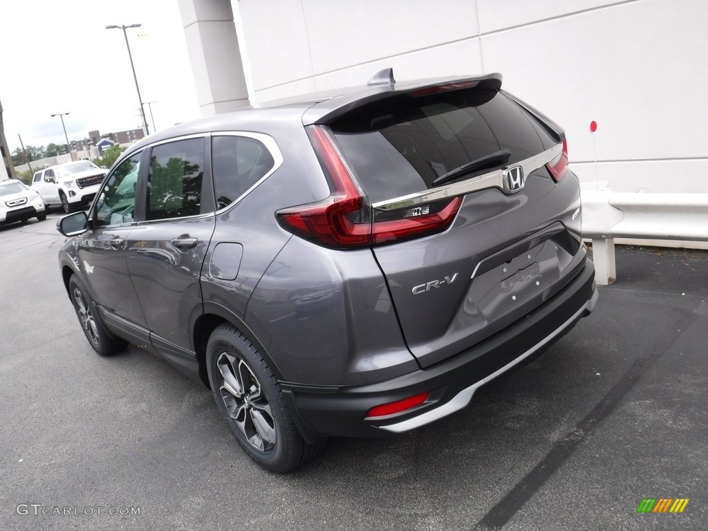 2021 CR-V EX AWD - Modern Steel Metallic / Black photo #10