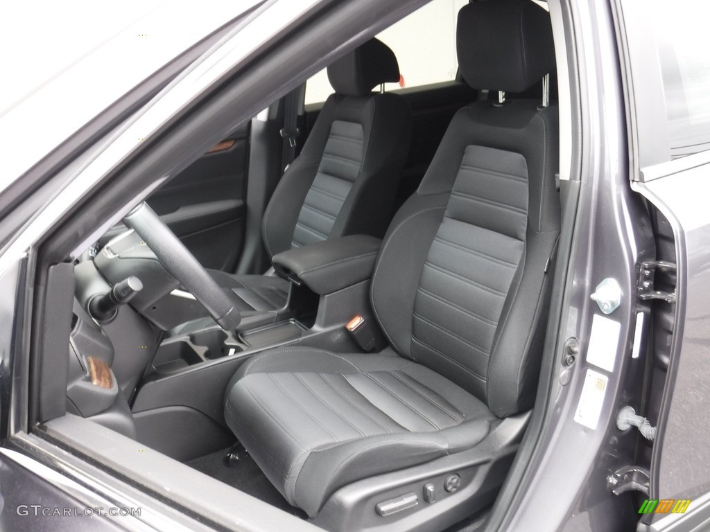 2021 CR-V EX AWD - Modern Steel Metallic / Black photo #13