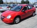 2004 Flame Red Dodge Neon SE  photo #1