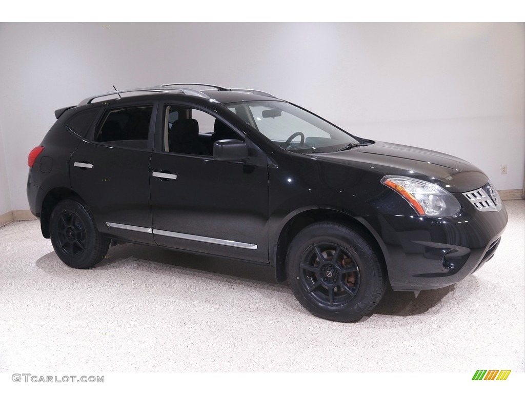 2015 Rogue Select S AWD - Super Black / Black photo #1
