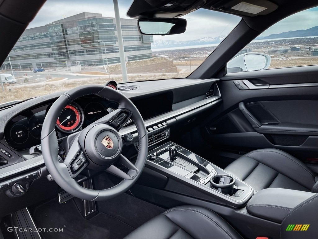 Black Interior 2022 Porsche 911 Carrera Photo #144709359