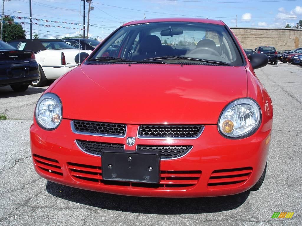 2004 Neon SE - Flame Red / Taupe photo #3