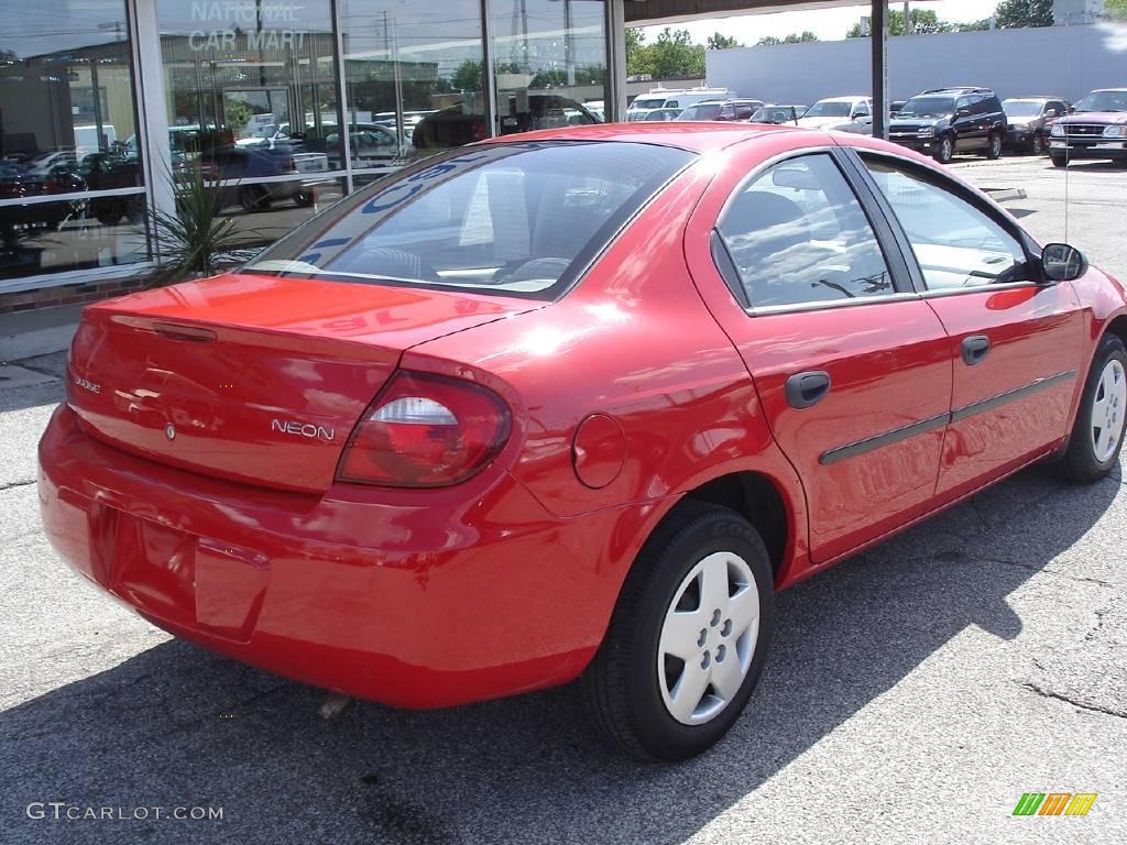 2004 Neon SE - Flame Red / Taupe photo #6