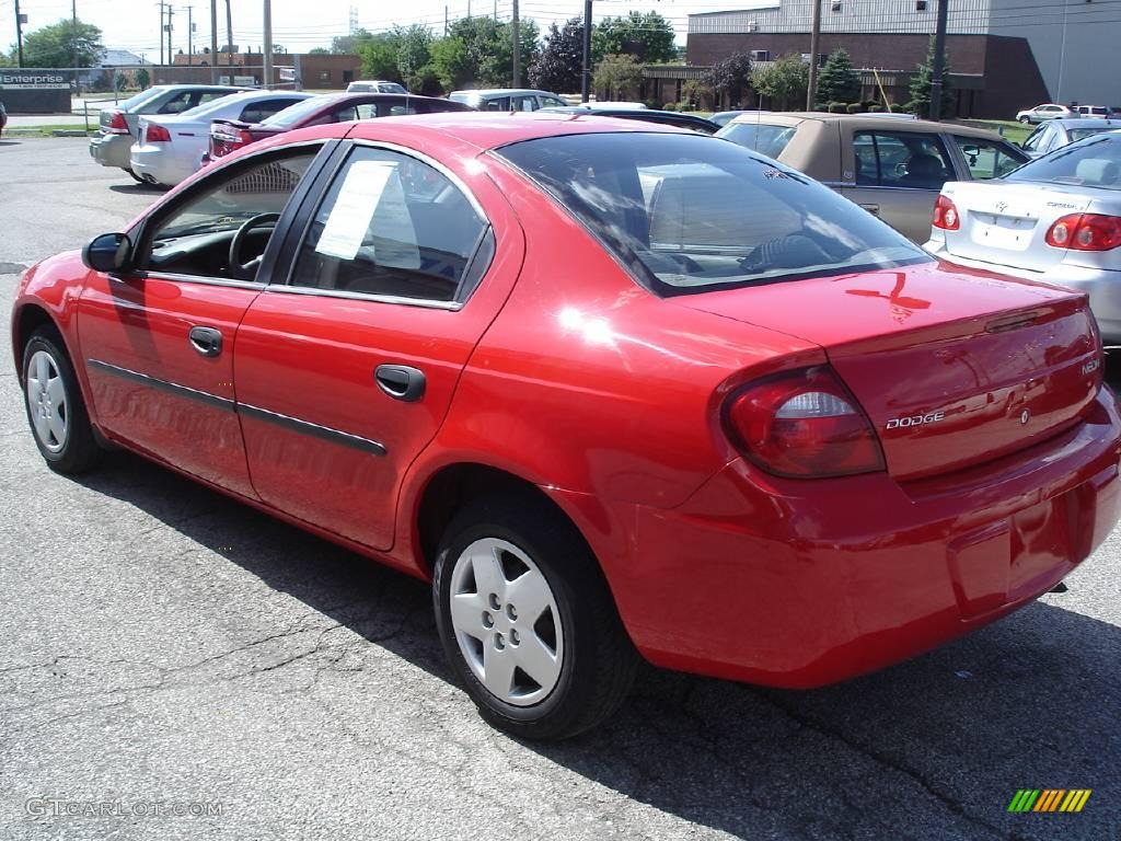 2004 Neon SE - Flame Red / Taupe photo #8