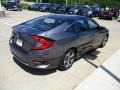 2020 Modern Steel Metallic Honda Civic LX Sedan  photo #7