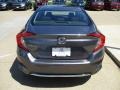 2020 Modern Steel Metallic Honda Civic LX Sedan  photo #8