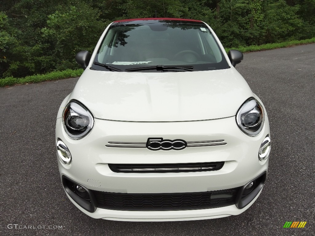 2022 500X Sport AWD - Bianco Gelato (White) / Slate Blue photo #3