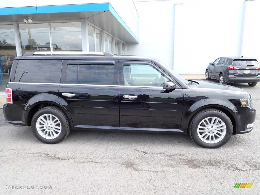 Shadow Black 2018 Ford Flex SEL AWD Exterior Photo #144711922