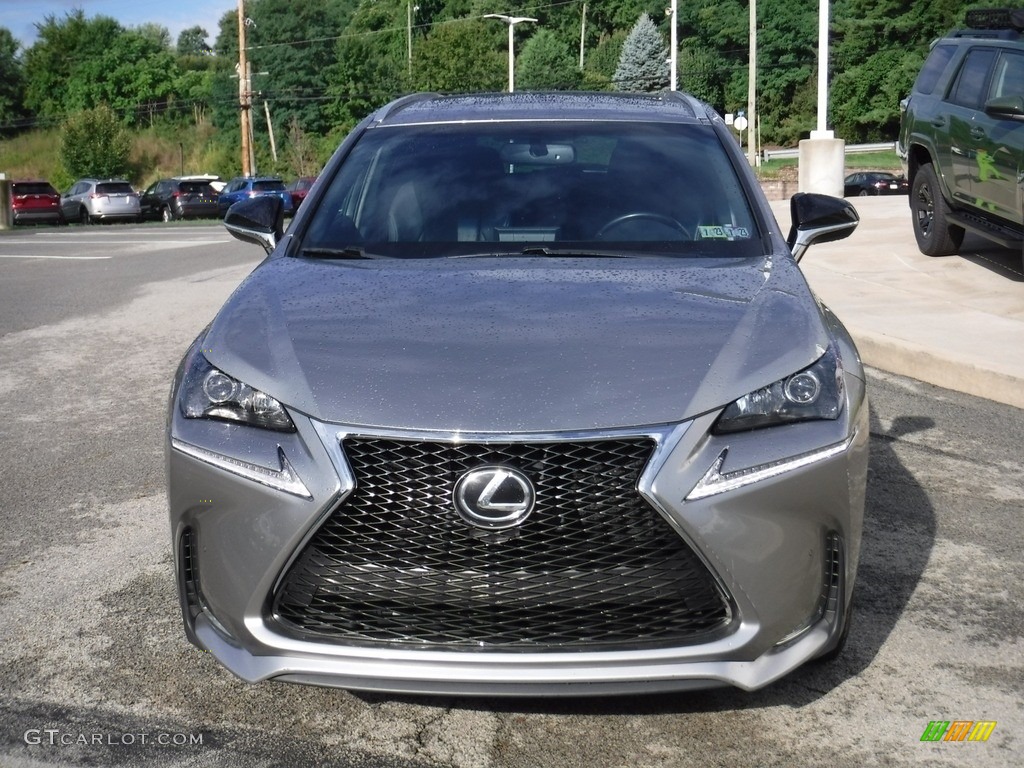 2016 NX 200t F Sport AWD - Atomic Silver / Black photo #13
