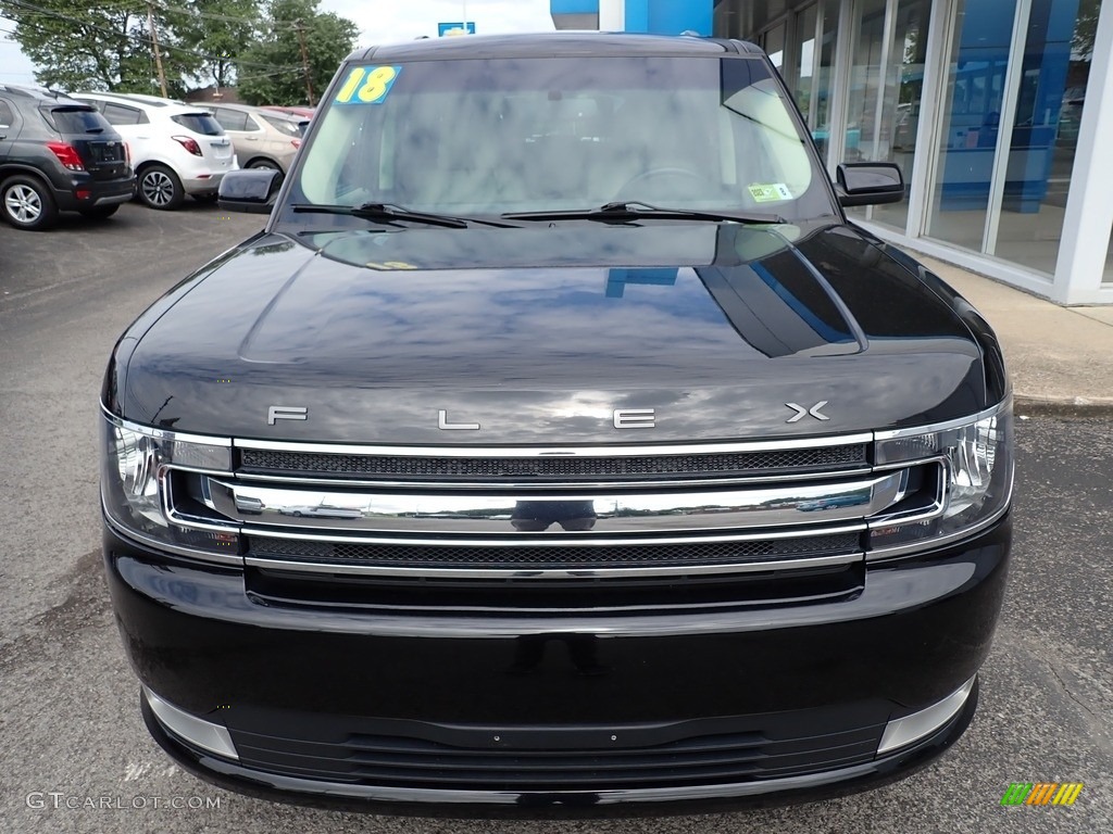 Shadow Black 2018 Ford Flex SEL AWD Exterior Photo #144712099