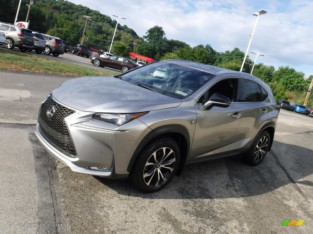 2016 NX 200t F Sport AWD - Atomic Silver / Black photo #14