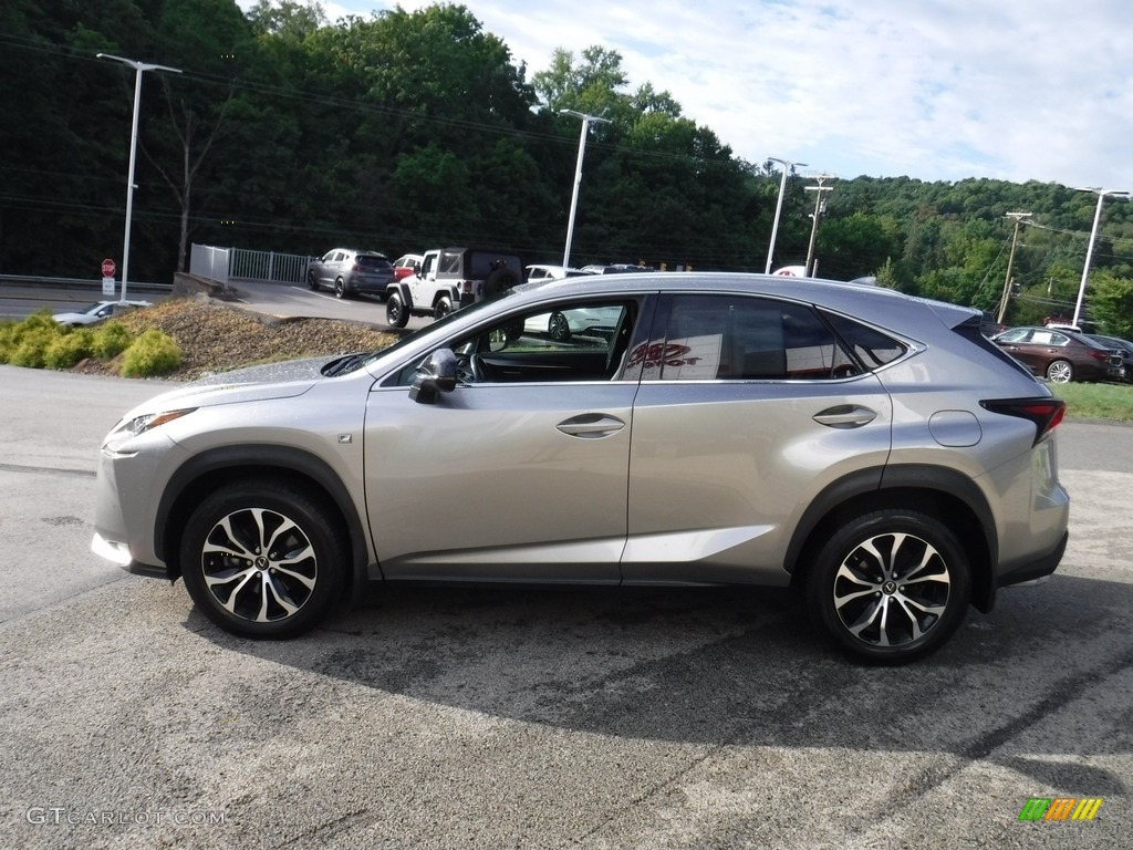 2016 NX 200t F Sport AWD - Atomic Silver / Black photo #15