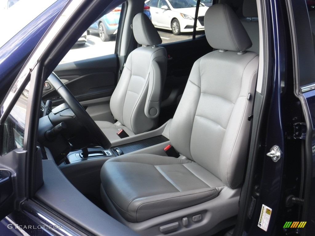 2019 Ridgeline RTL AWD - Obsidian Blue Pearl / Gray photo #16