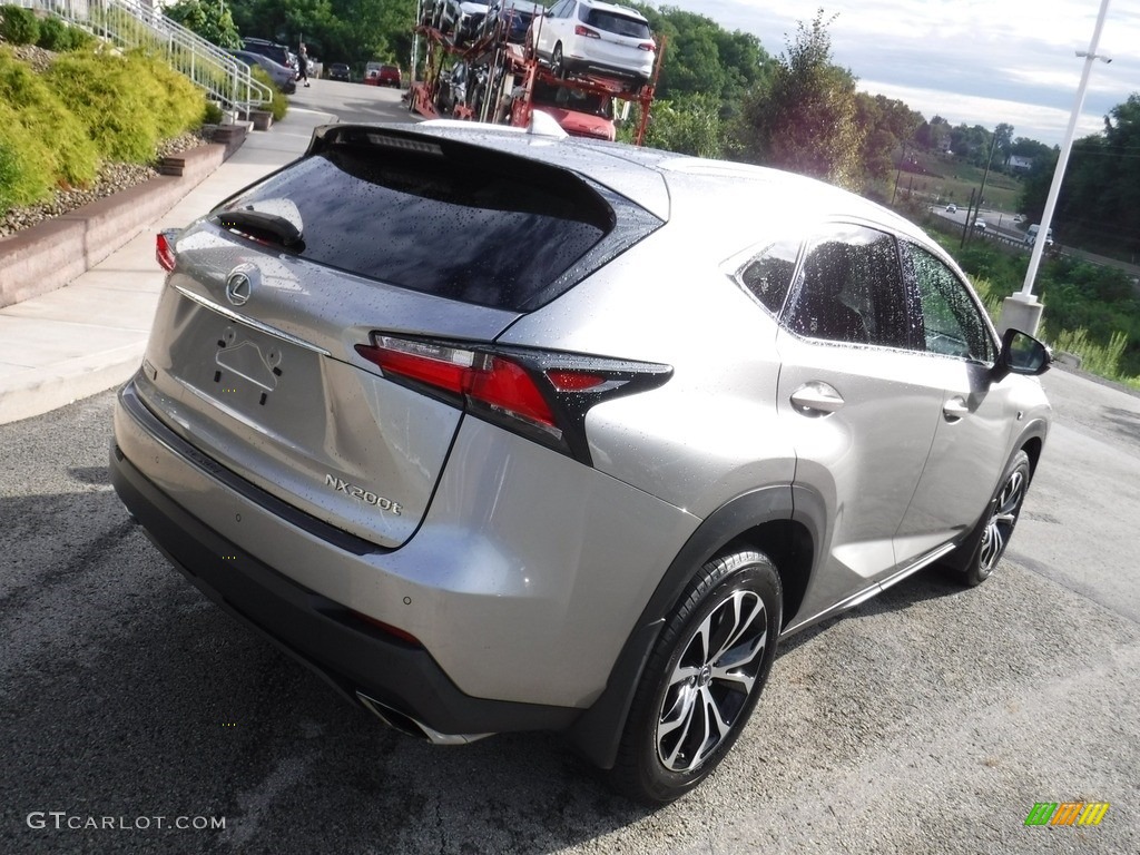 2016 NX 200t F Sport AWD - Atomic Silver / Black photo #19