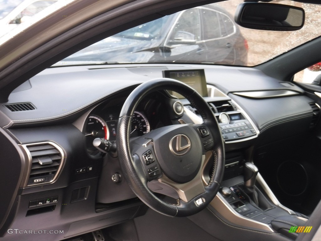 2016 NX 200t F Sport AWD - Atomic Silver / Black photo #22