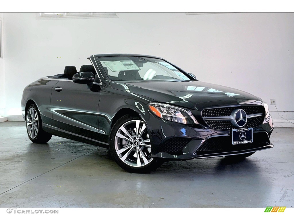 Graphite Gray Metallic 2022 Mercedes-Benz C 300 Cabriolet Exterior Photo #144712873