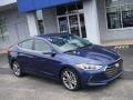 Electric Blue 2018 Hyundai Elantra Limited