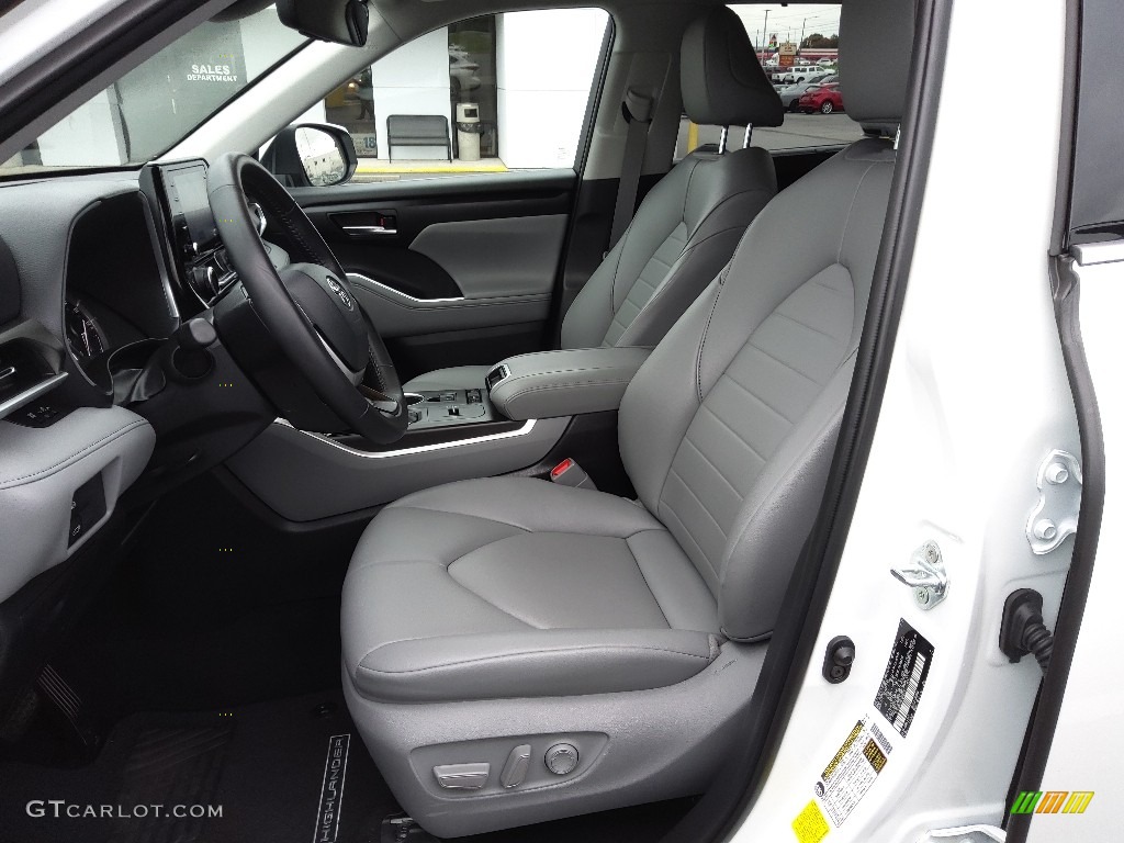 Graphite Interior 2022 Toyota Highlander XLE Photo #144713578