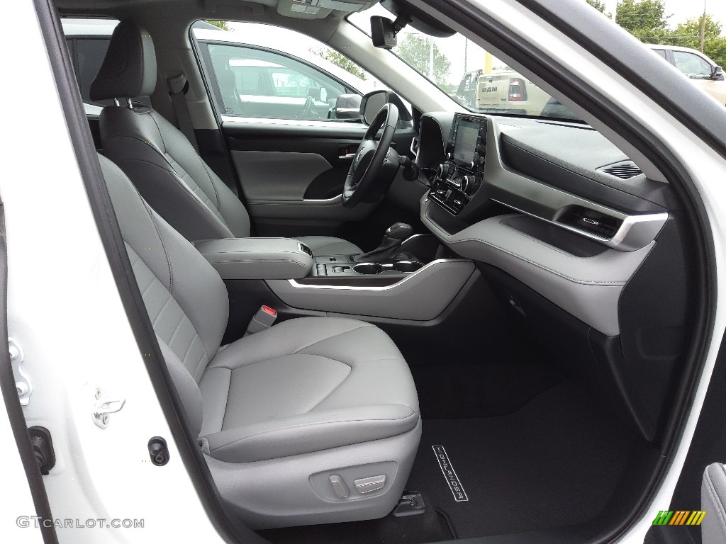 Graphite Interior 2022 Toyota Highlander XLE Photo #144713761