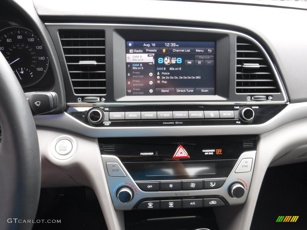 2018 Elantra Limited - Electric Blue / Gray photo #19