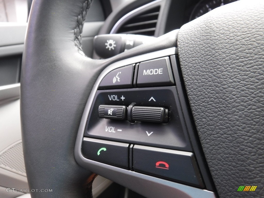 2018 Elantra Limited - Electric Blue / Gray photo #25