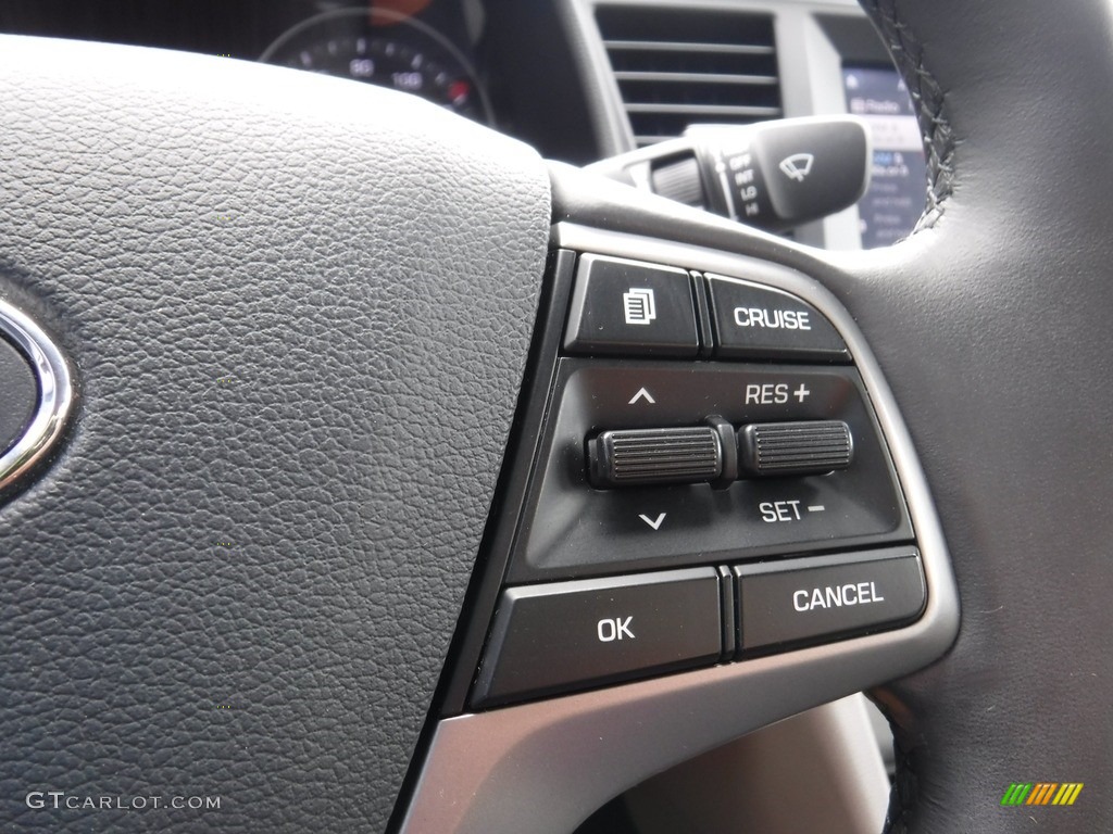 2018 Elantra Limited - Electric Blue / Gray photo #26