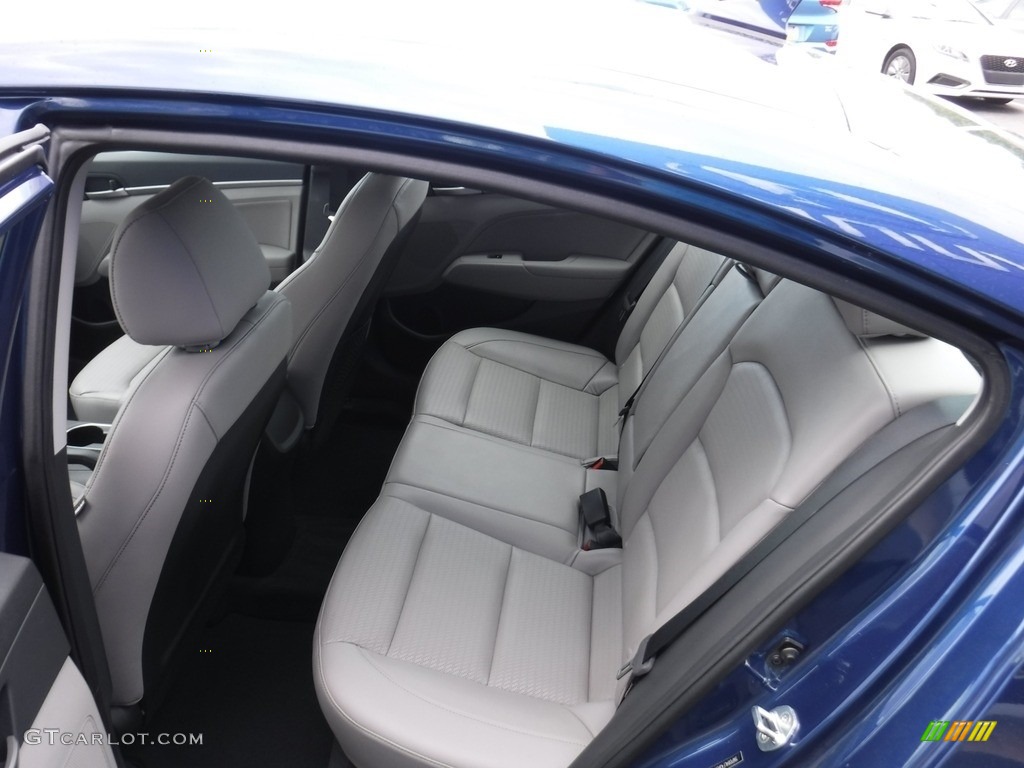 2018 Elantra Limited - Electric Blue / Gray photo #30
