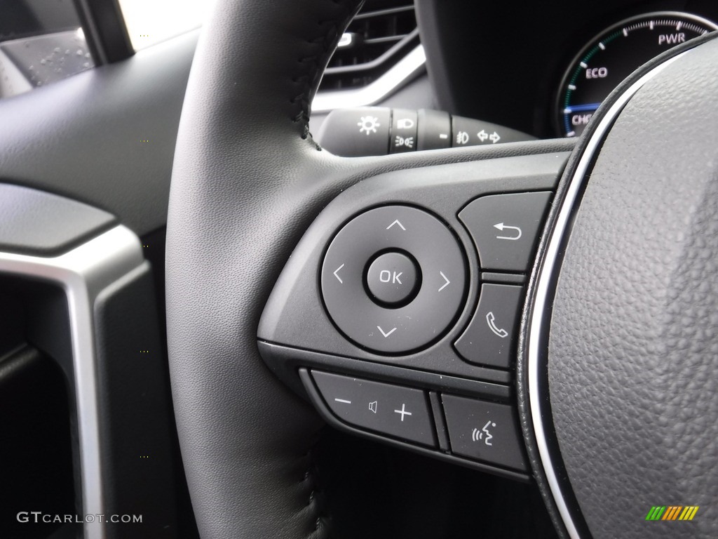 2022 RAV4 XLE  Premium AWD Hybrid - Blizzard Pearl / Black photo #10