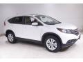 2014 White Diamond Pearl Honda CR-V EX AWD  photo #1