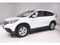 2014 White Diamond Pearl Honda CR-V EX AWD  photo #3