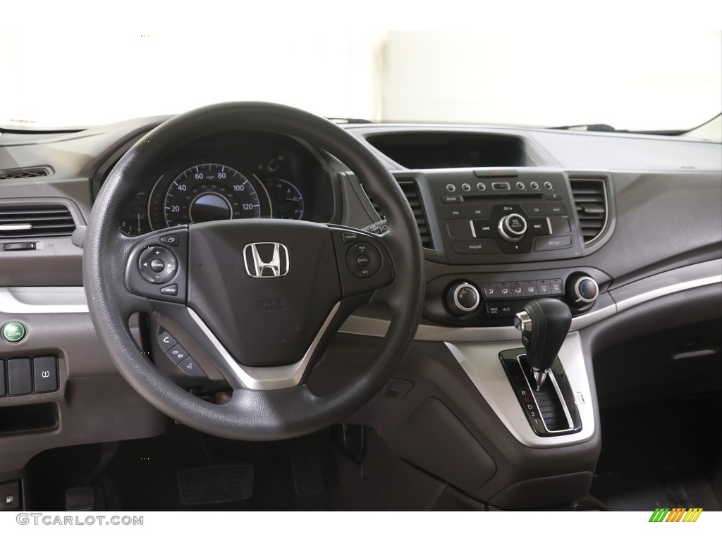 2014 CR-V EX AWD - White Diamond Pearl / Beige photo #6