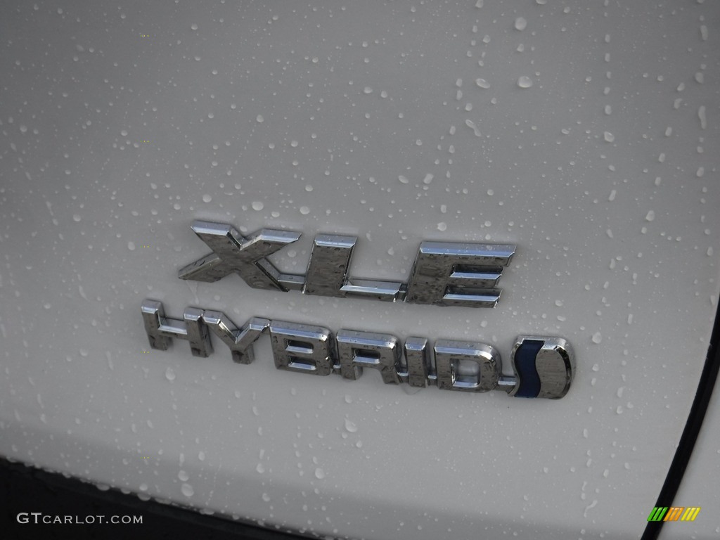 2022 RAV4 XLE  Premium AWD Hybrid - Blizzard Pearl / Black photo #20