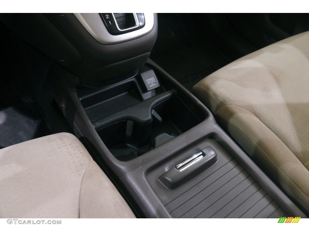 2014 CR-V EX AWD - White Diamond Pearl / Beige photo #14