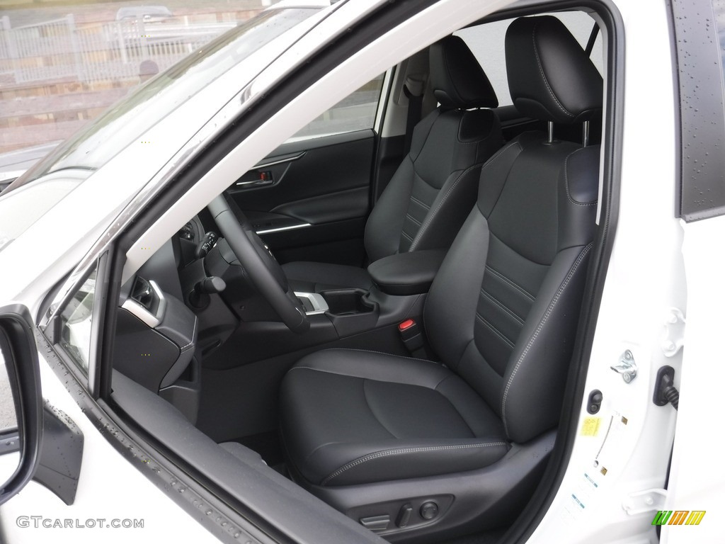 2022 RAV4 XLE  Premium AWD Hybrid - Blizzard Pearl / Black photo #24