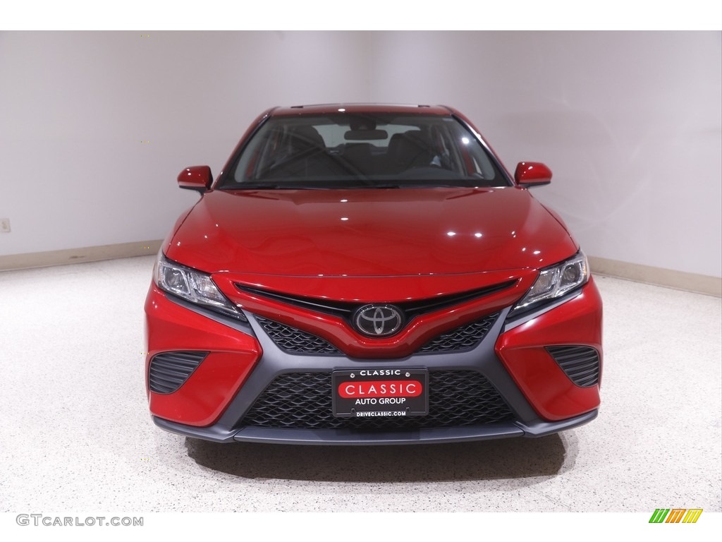 2019 Camry SE - Supersonic Red / Black photo #2