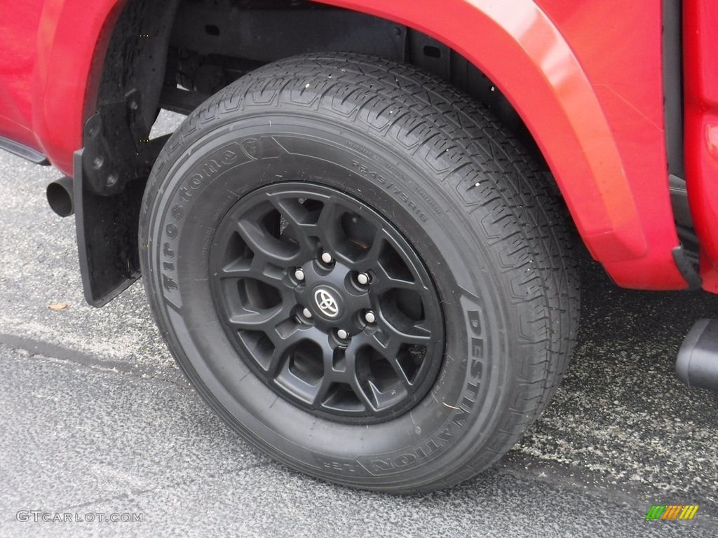 2019 Tacoma SR5 Double Cab 4x4 - Barcelona Red Metallic / Black photo #4