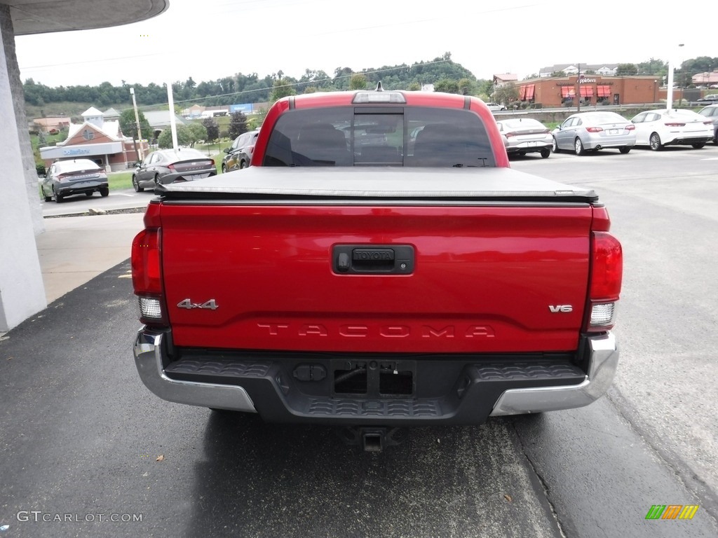 2019 Tacoma SR5 Double Cab 4x4 - Barcelona Red Metallic / Black photo #11