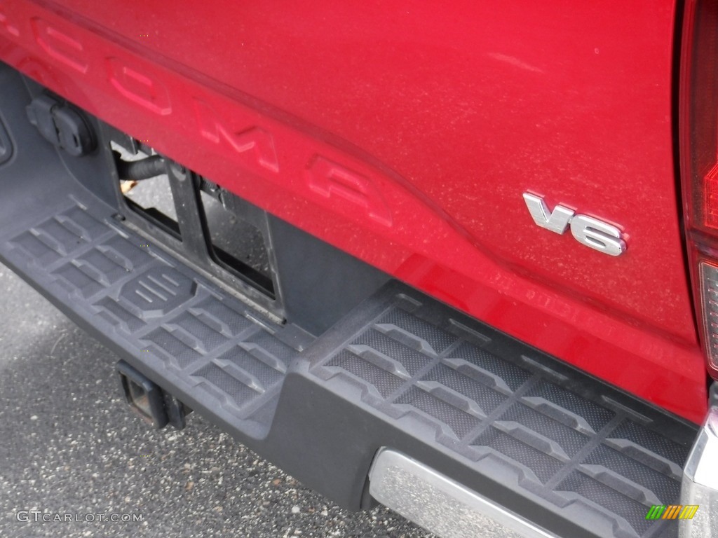2019 Tacoma SR5 Double Cab 4x4 - Barcelona Red Metallic / Black photo #12