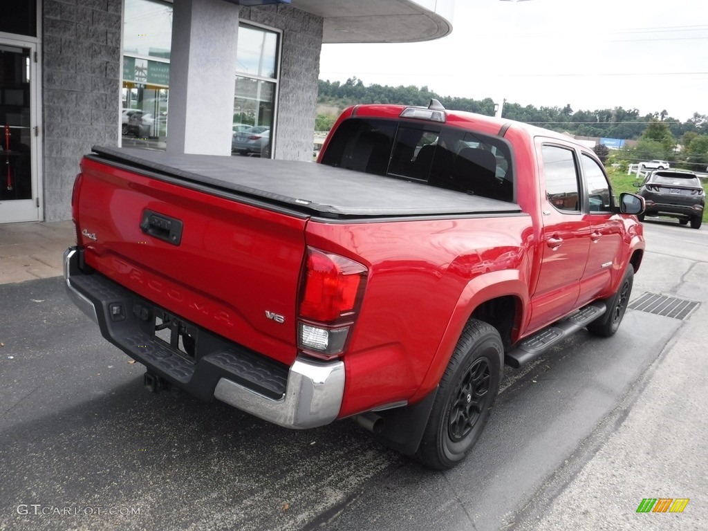 2019 Tacoma SR5 Double Cab 4x4 - Barcelona Red Metallic / Black photo #14