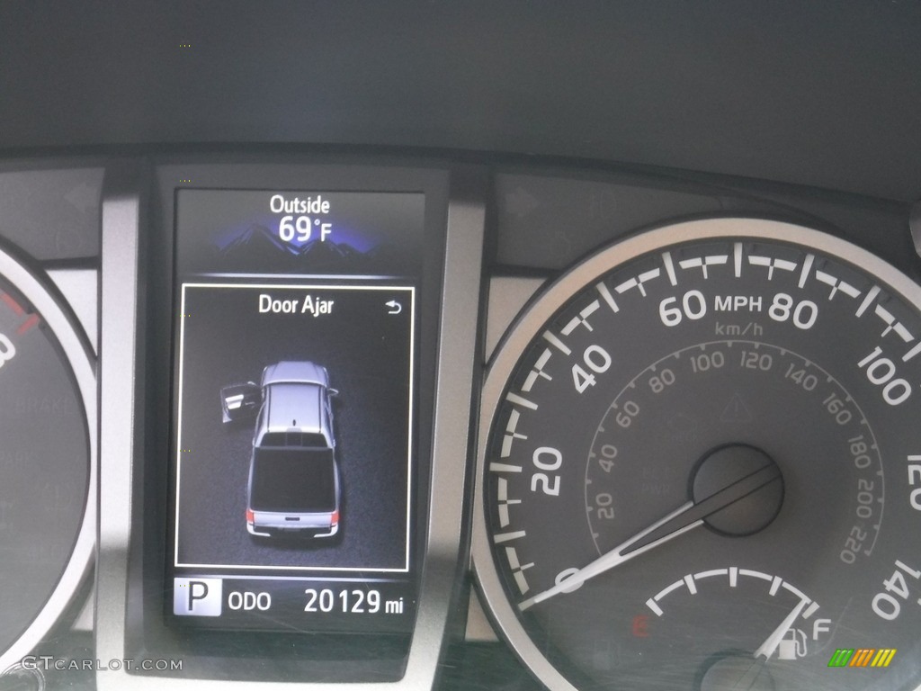 2019 Tacoma SR5 Double Cab 4x4 - Barcelona Red Metallic / Black photo #38